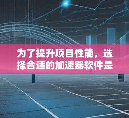 为了提升项目性能，选择合适的加速器软件是一个关键步骤。以下是一个有条理的总结，帮助你做出明智的决策