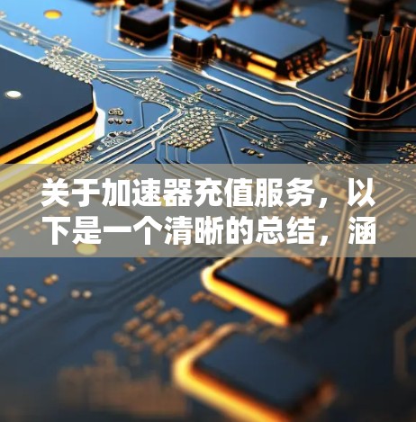 关于加速器充值服务，以下是一个清晰的总结，涵盖各个方面
