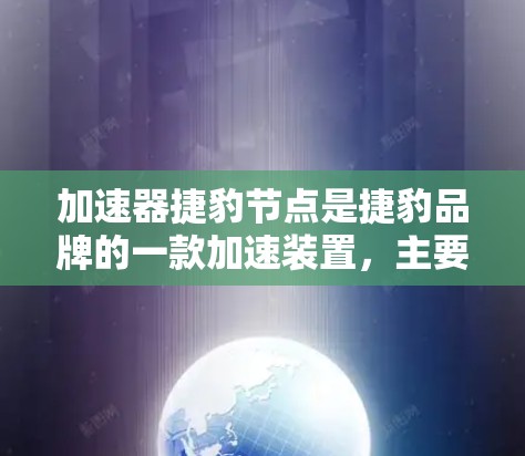 加速器捷豹节点是捷豹品牌的一款加速装置，主要用于加速车辆，包括捷豹。以下是对该节点的详细解析