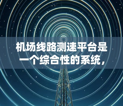 机场线路测速平台是一个综合性的系统，旨在通过电子设备实时检测和监控飞机的飞行状态。以下是该平台的主要组成部分及其功能