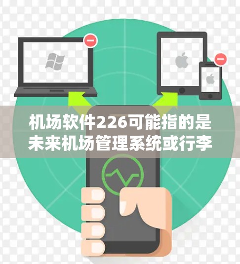 机场软件226可能指的是未来机场管理系统或行李管理系统中的一些技术或应用。机场软件通常涉及以下几个方面