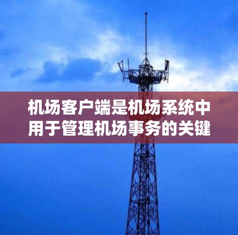 机场客户端是机场系统中用于管理机场事务的关键工具，以下是其详细使用指南