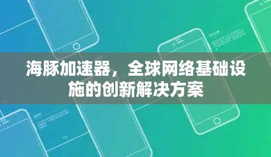 海豚加速器，全球网络基础设施的创新解决方案