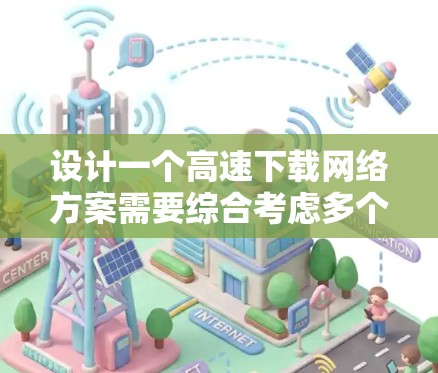 设计一个高速下载网络方案需要综合考虑多个因素，以确保数据传输速度快、稳定且用户体验良好。以下是一个结构化的解决方案建议