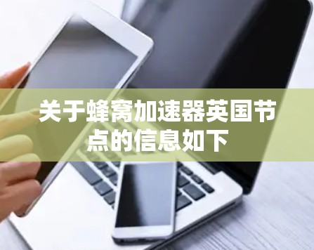 关于蜂窝加速器英国节点的信息如下