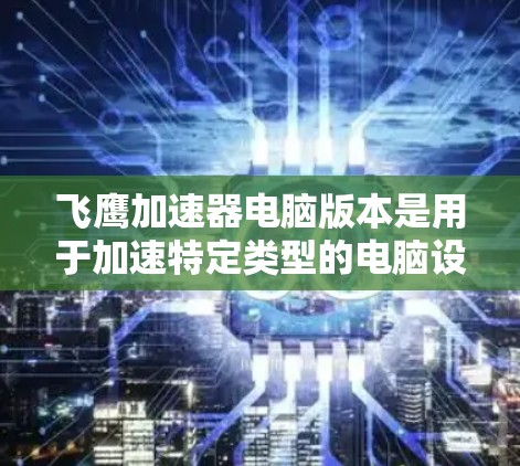 飞鹰加速器电脑版本是用于加速特定类型的电脑设备的软件工具。以下是对该工具的详细分析