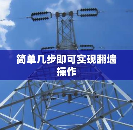 简单几步即可实现翻墙操作