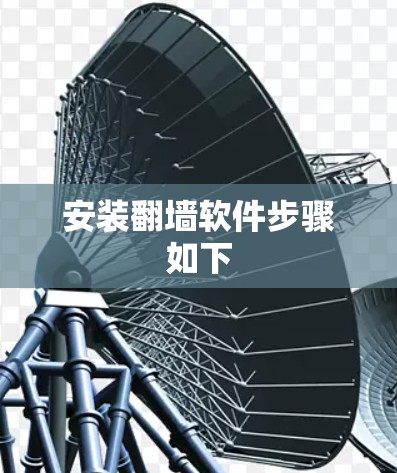 安装翻墙软件步骤如下