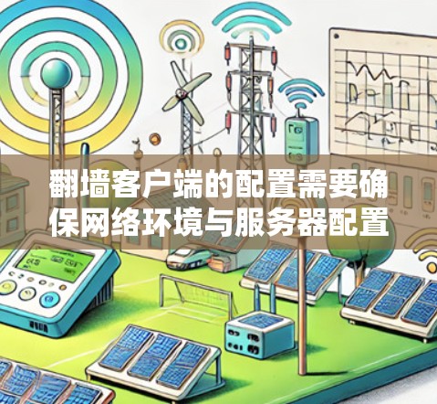 翻墙客户端的配置需要确保网络环境与服务器配置一致，特别是WWW服务器的IP地址。以下是对配置的详细说明