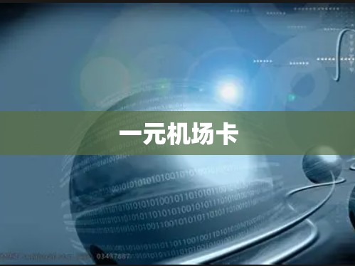 一元机场卡