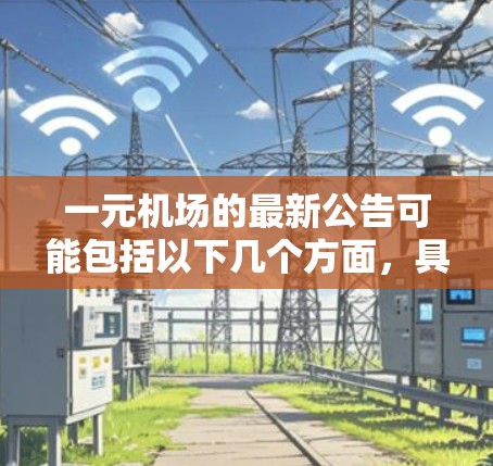 一元机场的最新公告可能包括以下几个方面，具体内容请参考官网更新内容