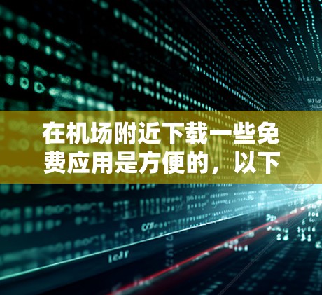 在机场附近下载一些免费应用是方便的，以下是一些适合在机场下载的应用名称和功能