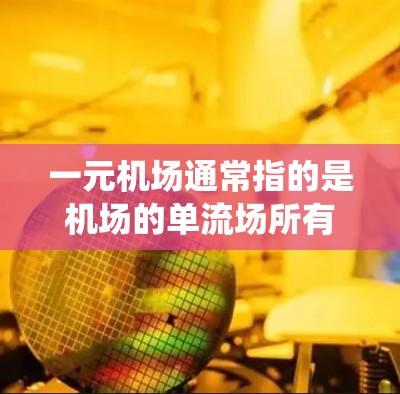 一元机场通常指的是机场的单流场所有关系统，也称为link（线）这是一种专指用于连接不同区域或区域之间的交通网络，旨在提高机场的效率和便利性。一元机场的link主要指的是